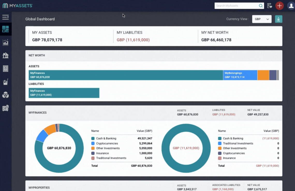 Adding a belonging in MyAssets.gif