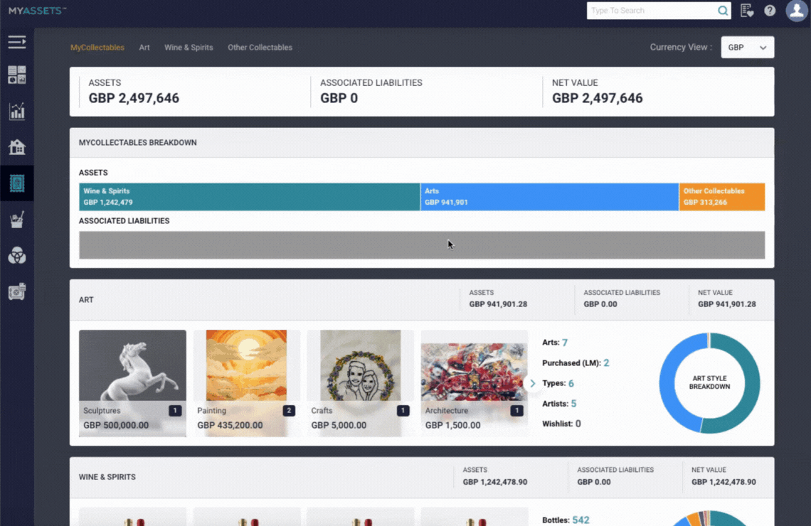 Create a digital gallery and catalogue with MyCollectables.gif