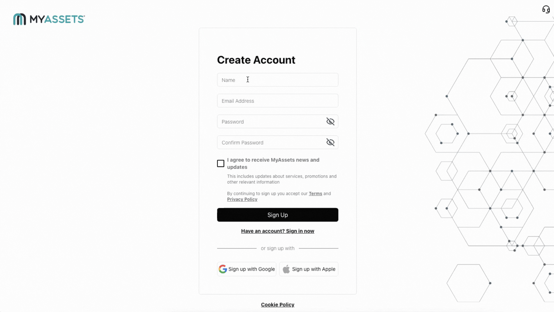 how to create MyAssets account.gif